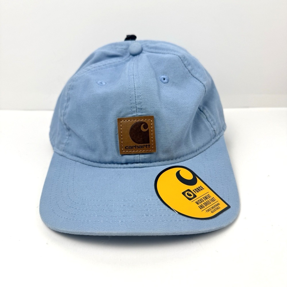 Carhartt Odessa Mens Canvas Hat Cap Force Strap Back Adjustable Workwear NEW